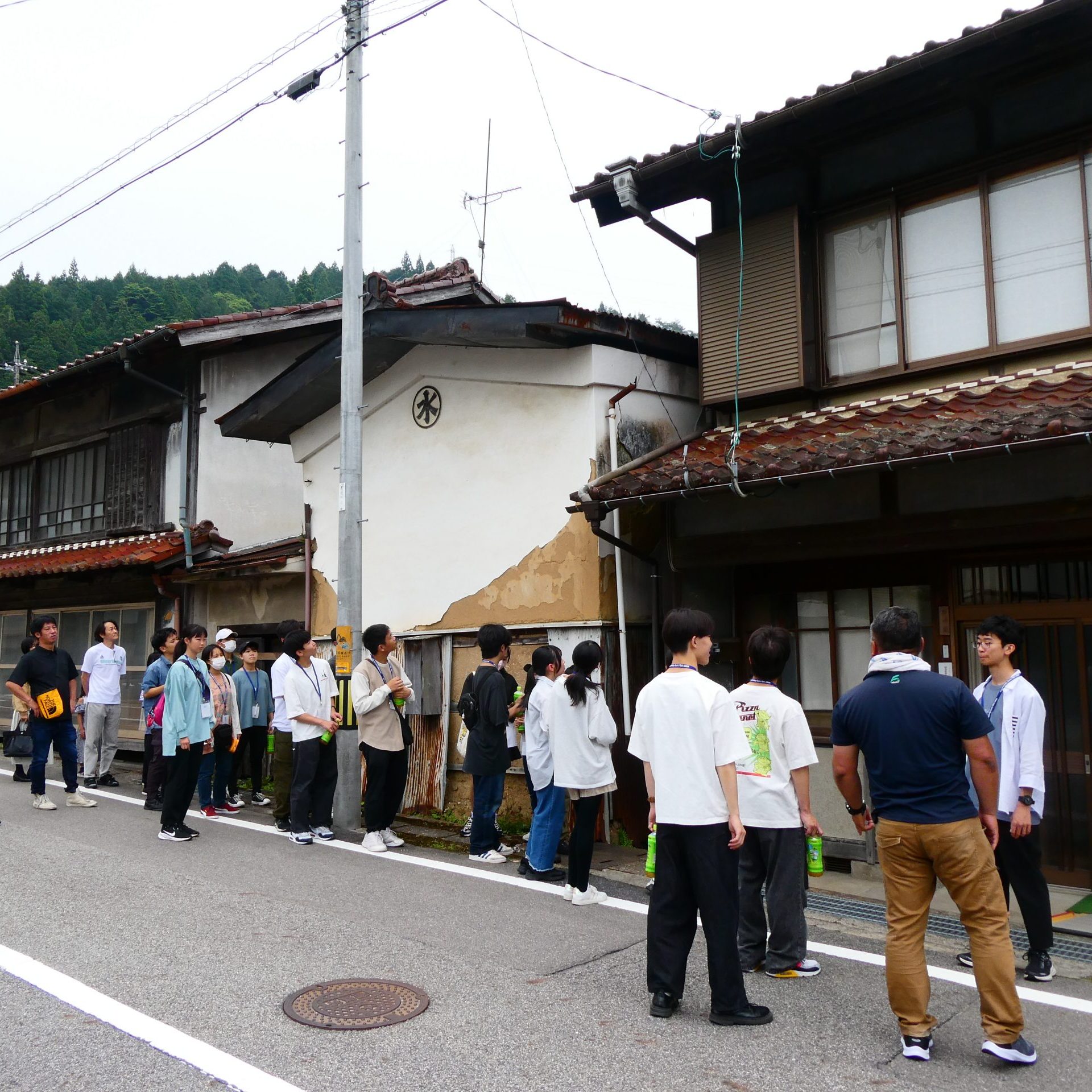 環境都市工学科の学生が稲武中の生徒とまちづくり活動に取り組みました！