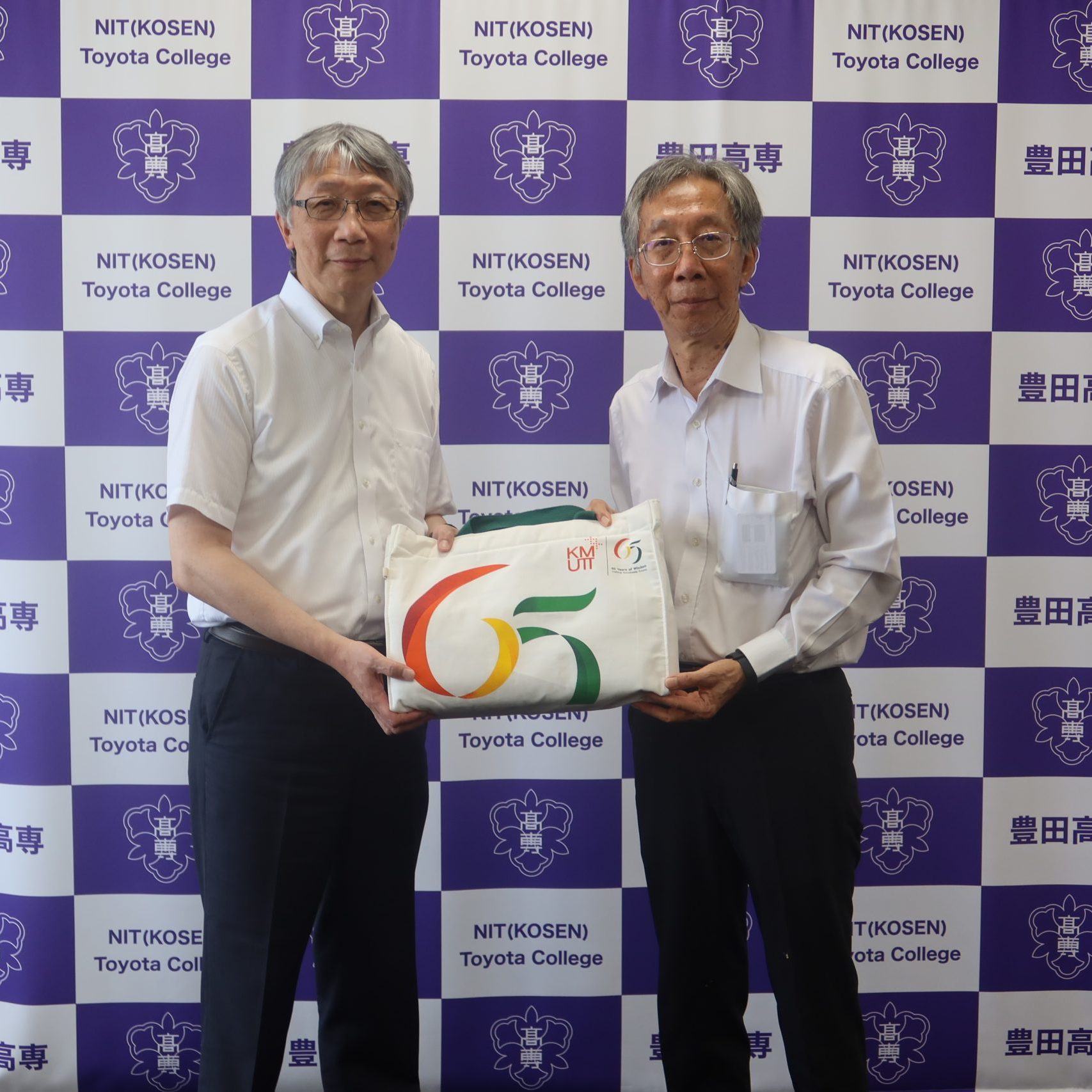 KMUTT学長一行が来校しました。