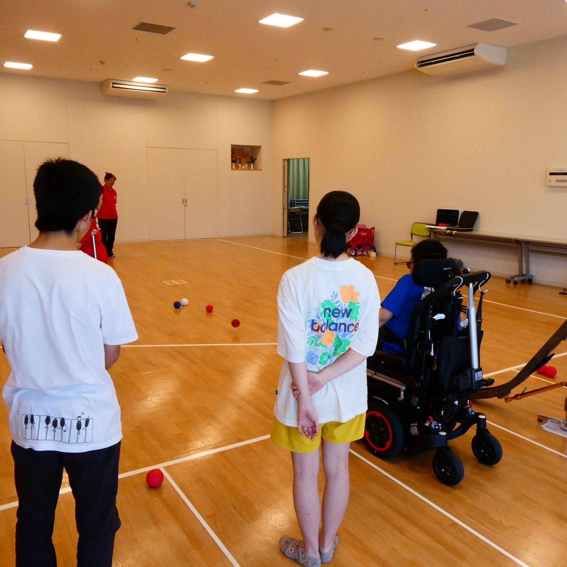 本校学生が豊田市ボッチャ協会との連携活動に取り組みました！
