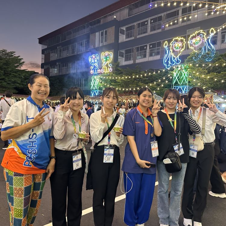 TJ-SSF2025（日タイ高校生サイエンスフェア）に４名の学生が参加しました！